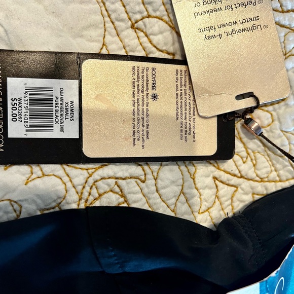 COPY - CALIA ANYWHERE lightweight black skirt NWT Size Xavier - Picture 6 of 8